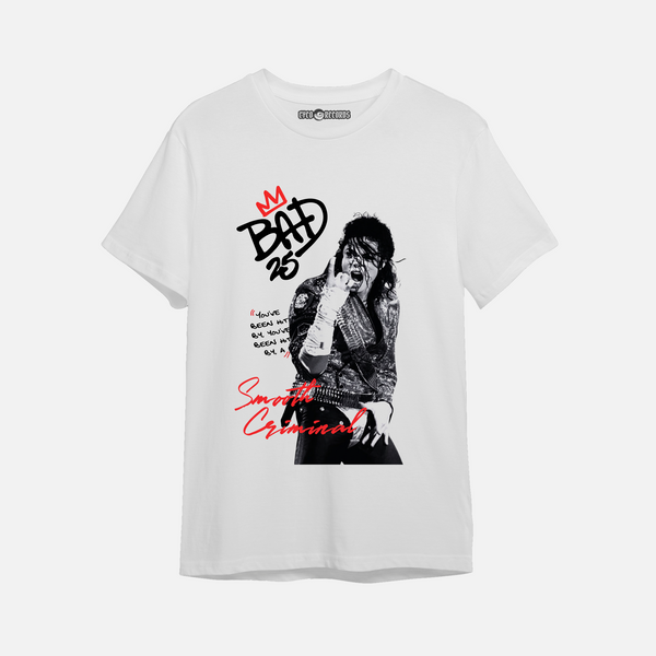 Michael Jackson - Blanca Bad - Polera