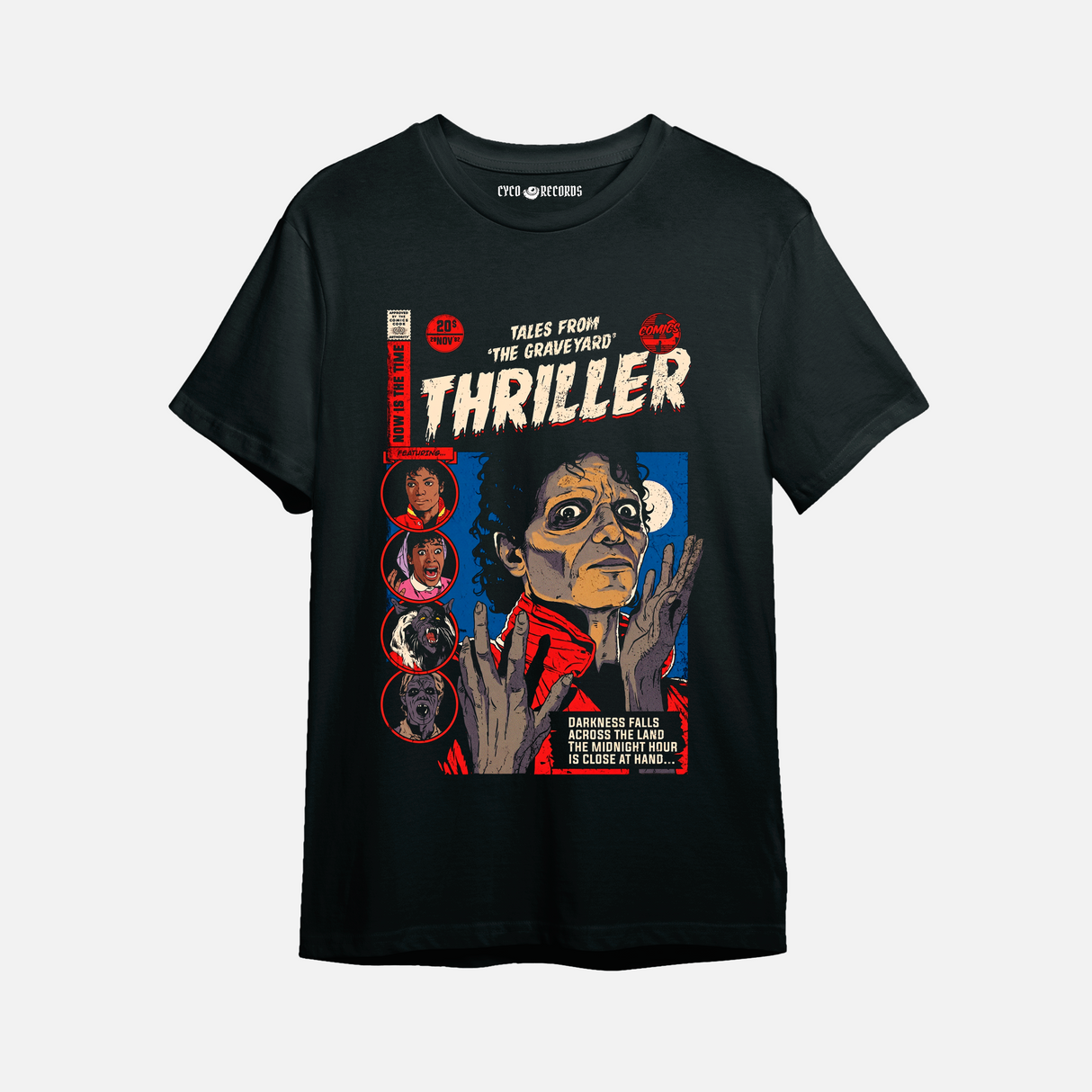 Michael Jackson - Thriller Comic - Polera