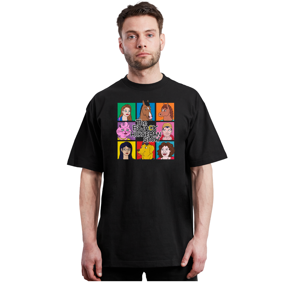 Bojack Horseman - Collage de personajes - Polera