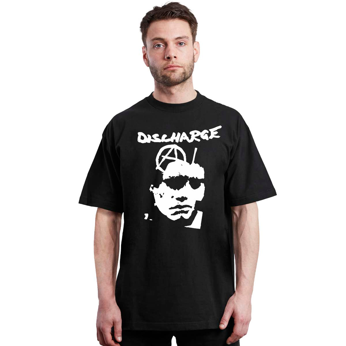 Discharge - Face - Punk - Polera