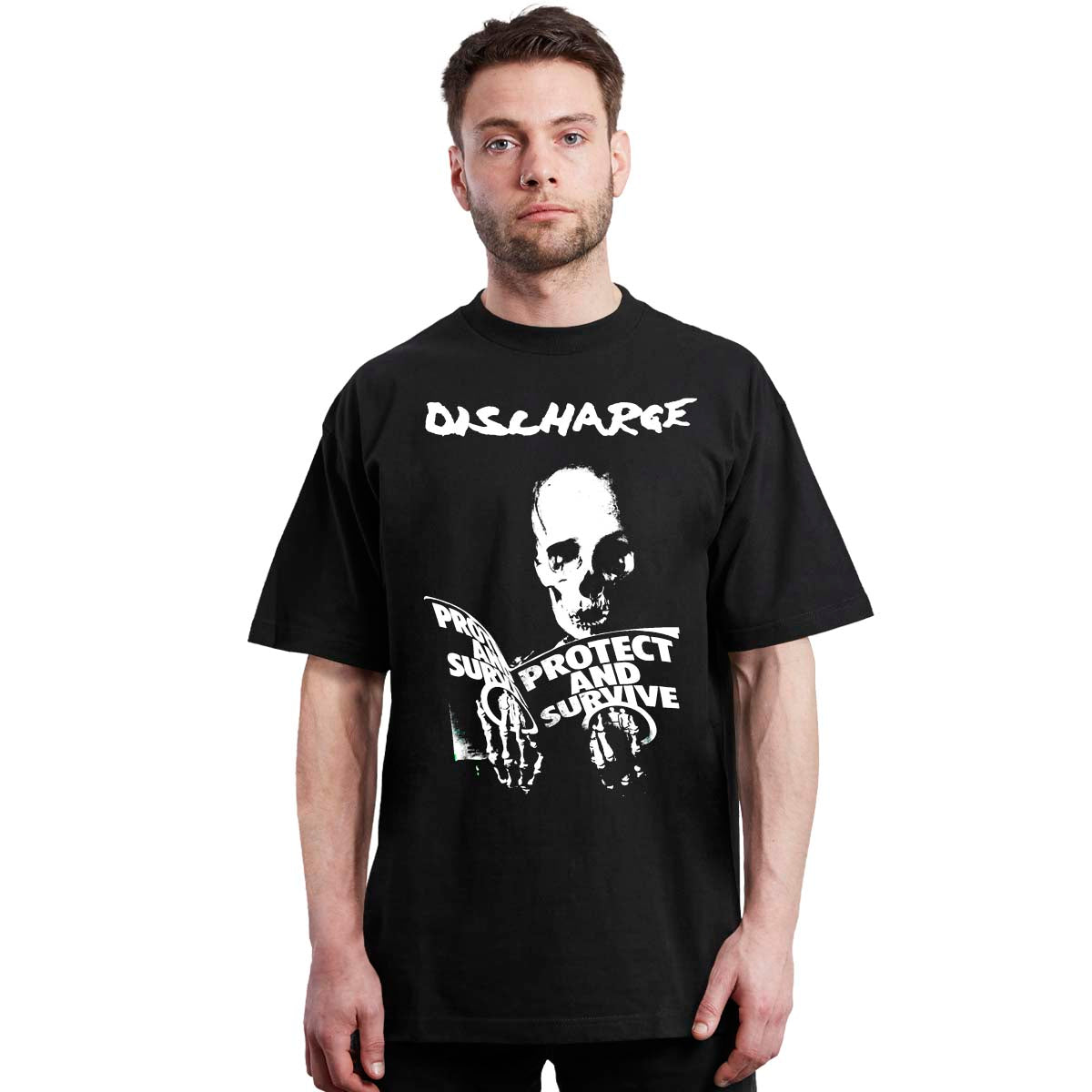 Discharge - Protest - Punk - Polera