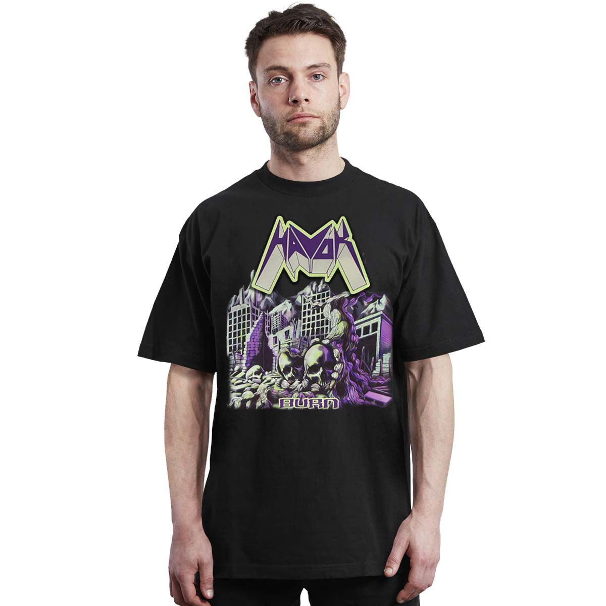 havok - Burn - metal - polera