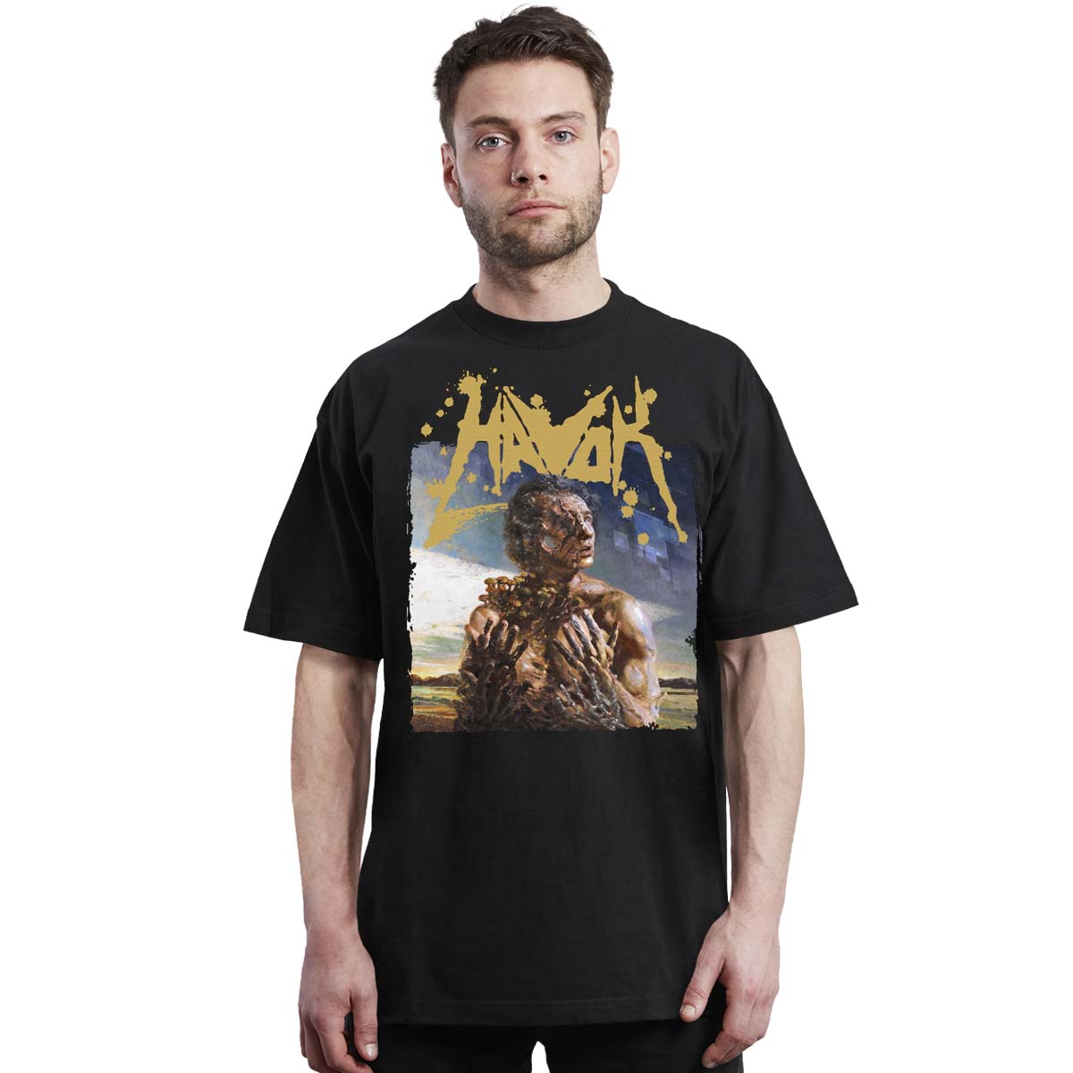 havok - man - metal - polera