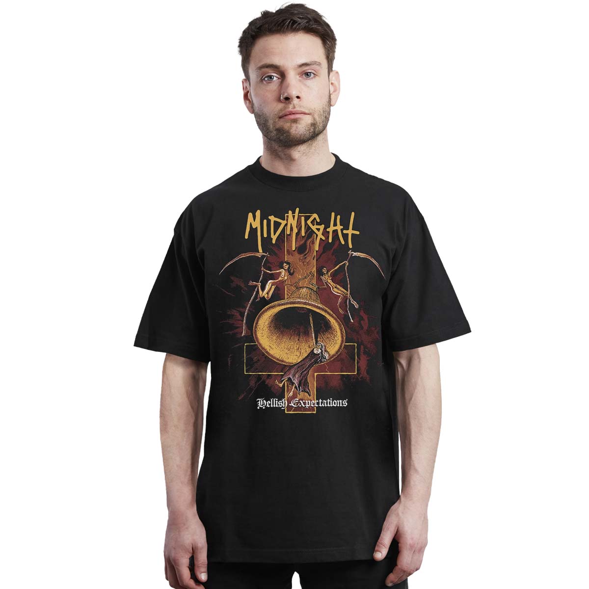 Midnight - bell - metal -polera