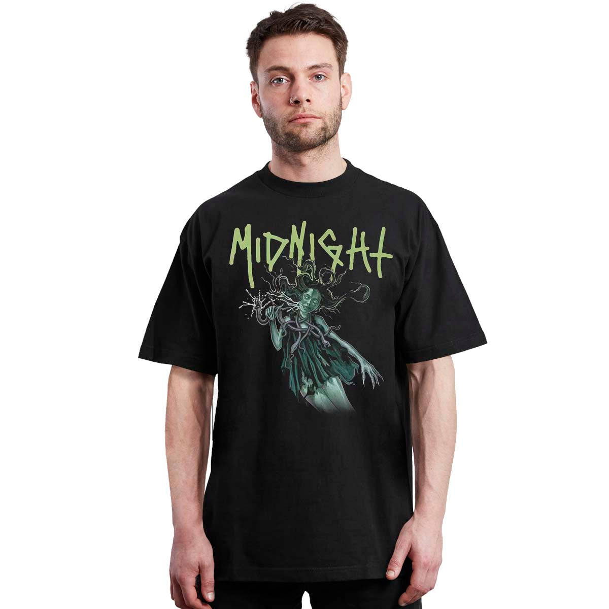 Midnight - medusa - metal -polera