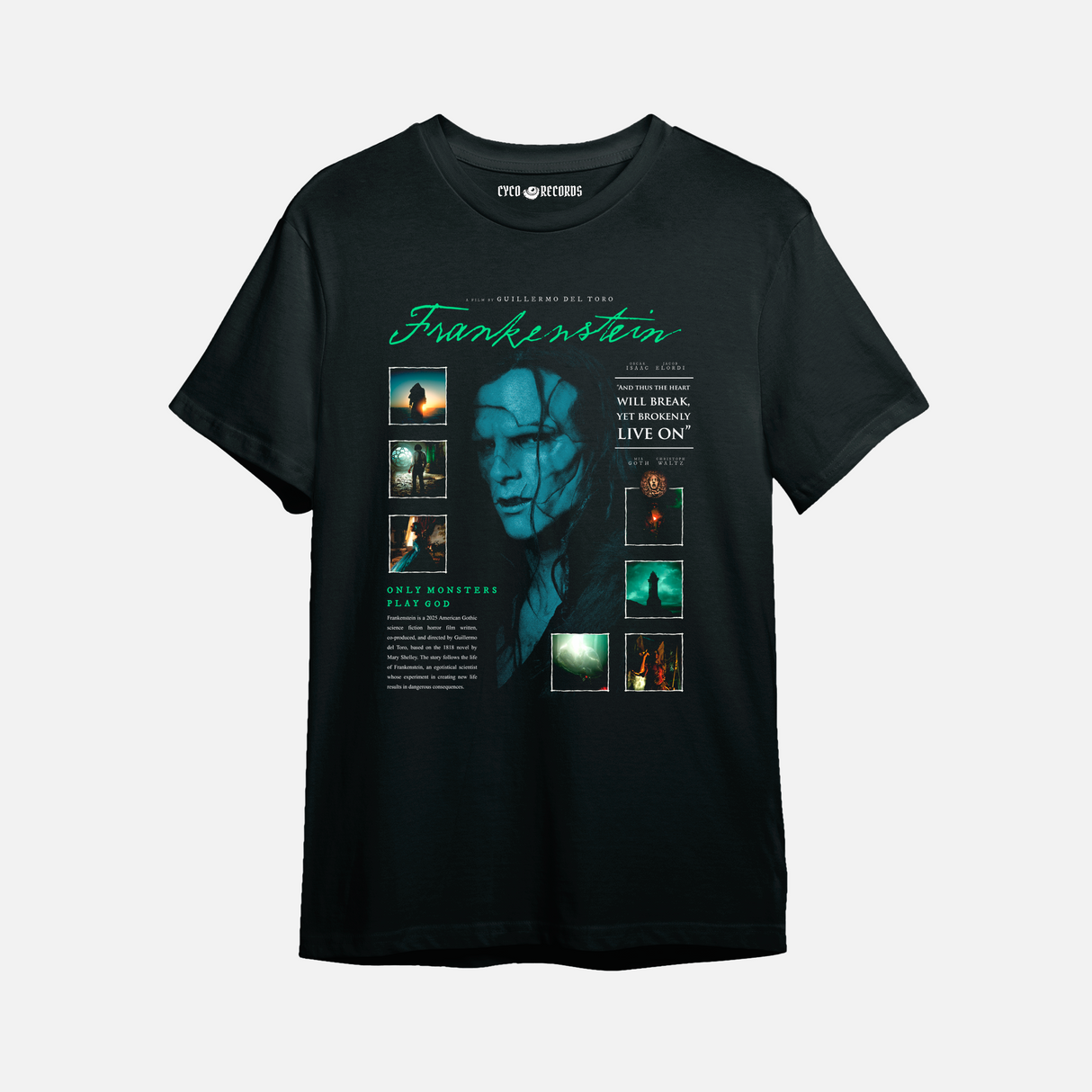 Guillermo del Toro - Frankenstein 2025 - Polera