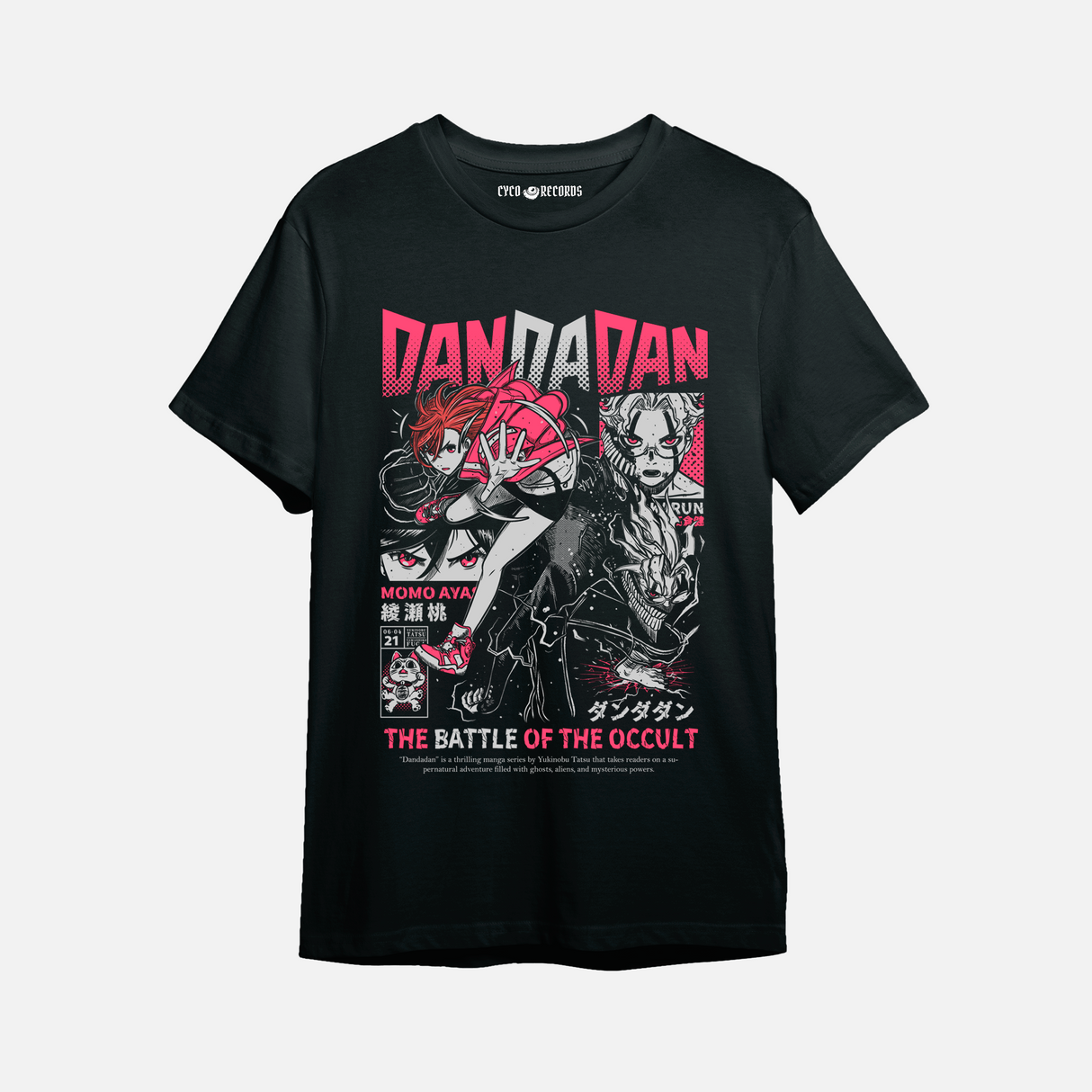 Dandadan - Momo y Okarun - Polera