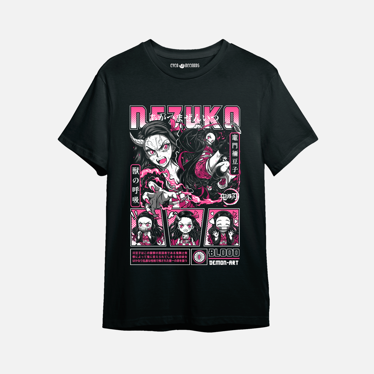 Demon Slayer - Nezuko Blood Demon Art - Polera