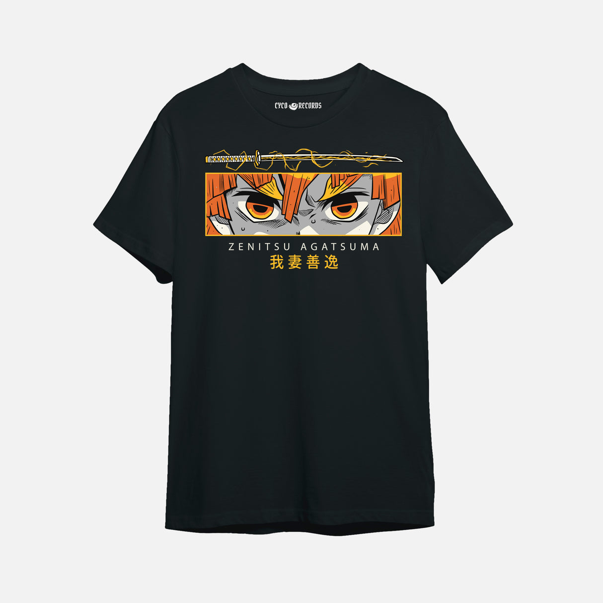 Demon Slayer - Zenitsu - beast breathing 2 - Polera blanca