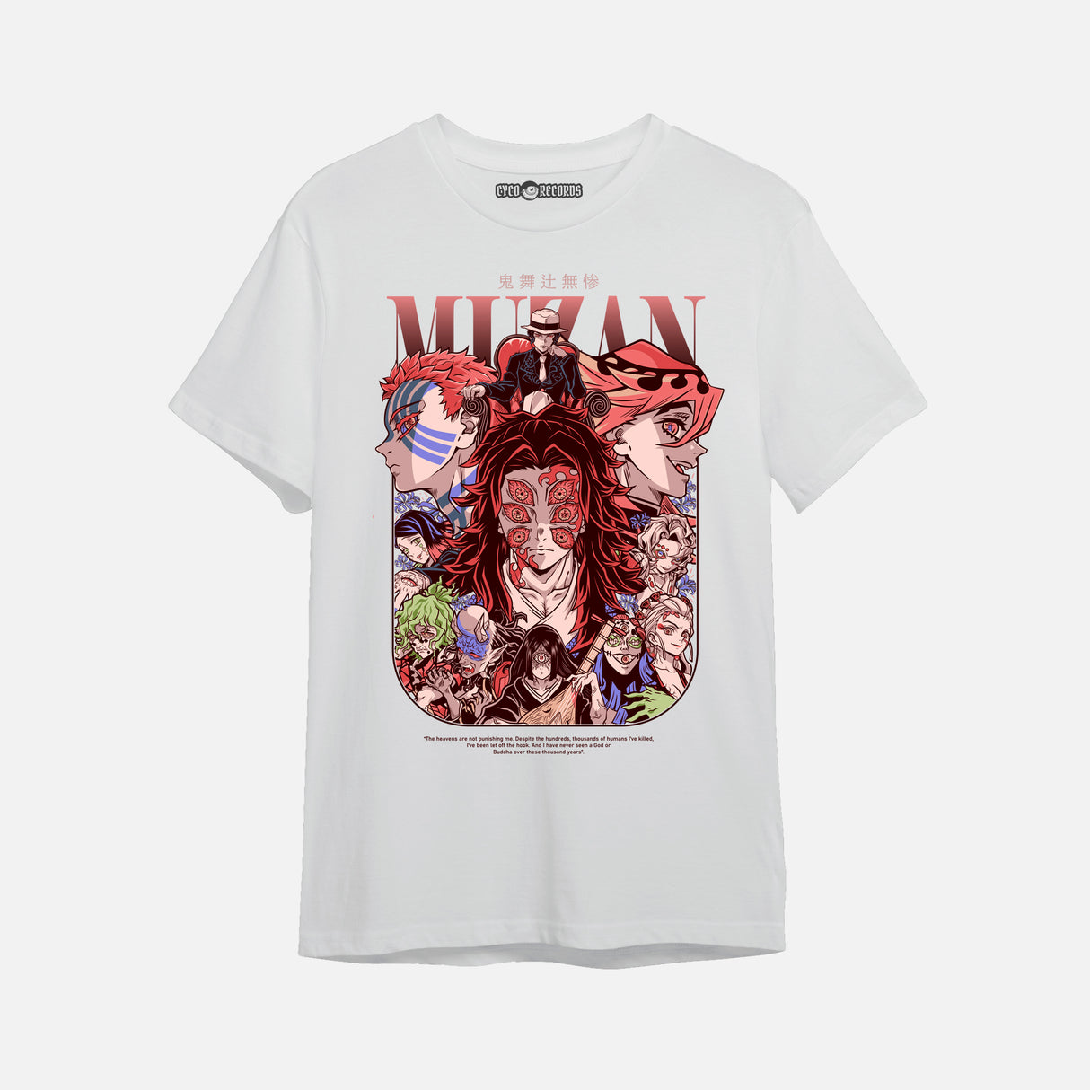 Demon Slayer Muzan - Characters - Polera blanca