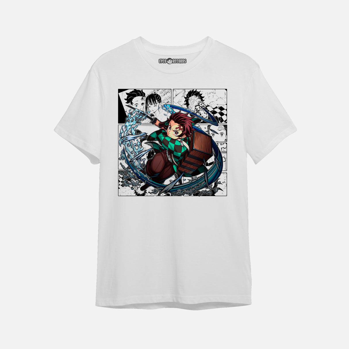 Kimetsu no Yaiba - Tanjiro Manga Collage - Polera
