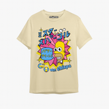 Los Simpsons - Mr Chispa - Polera Beige