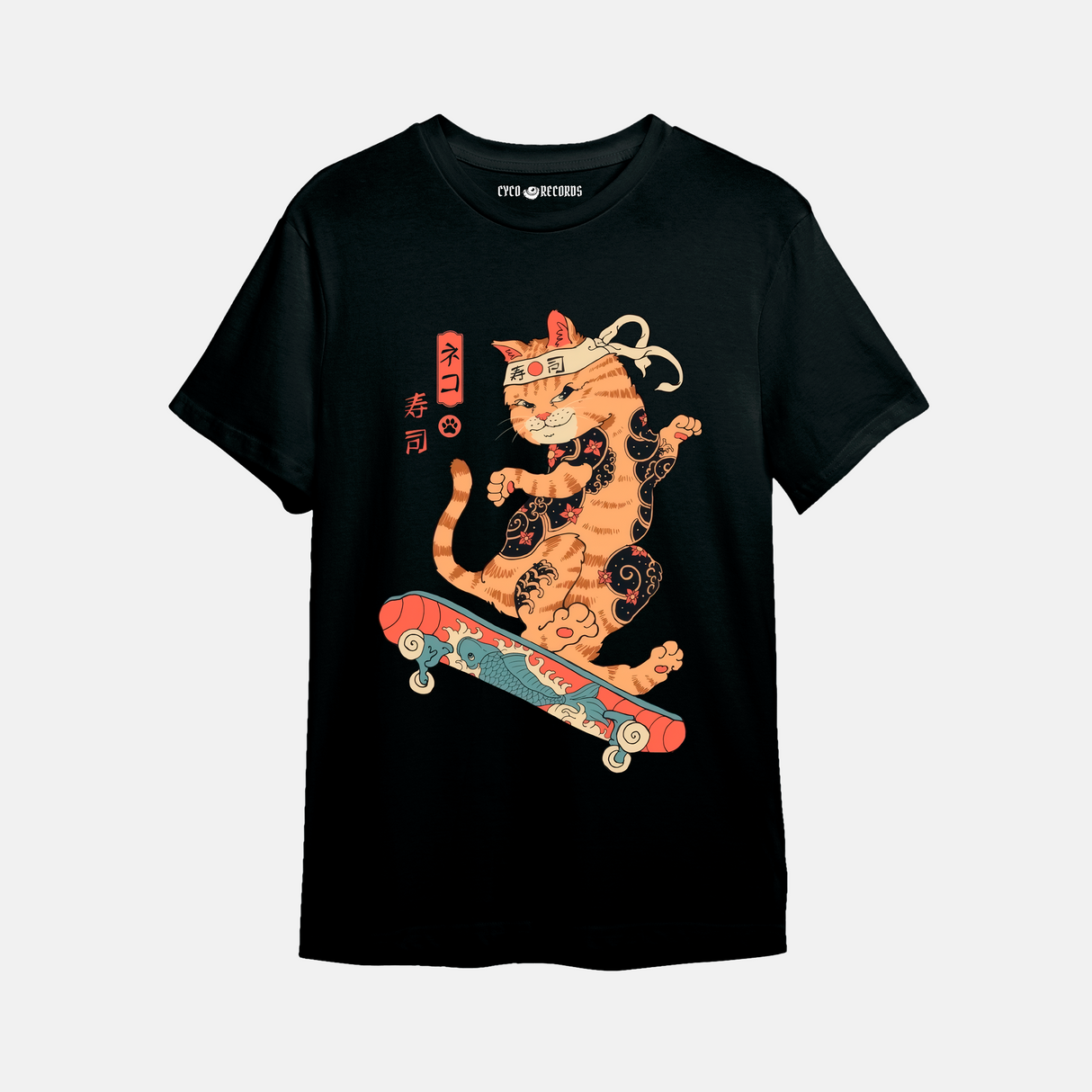 Gato - Skate - Polera