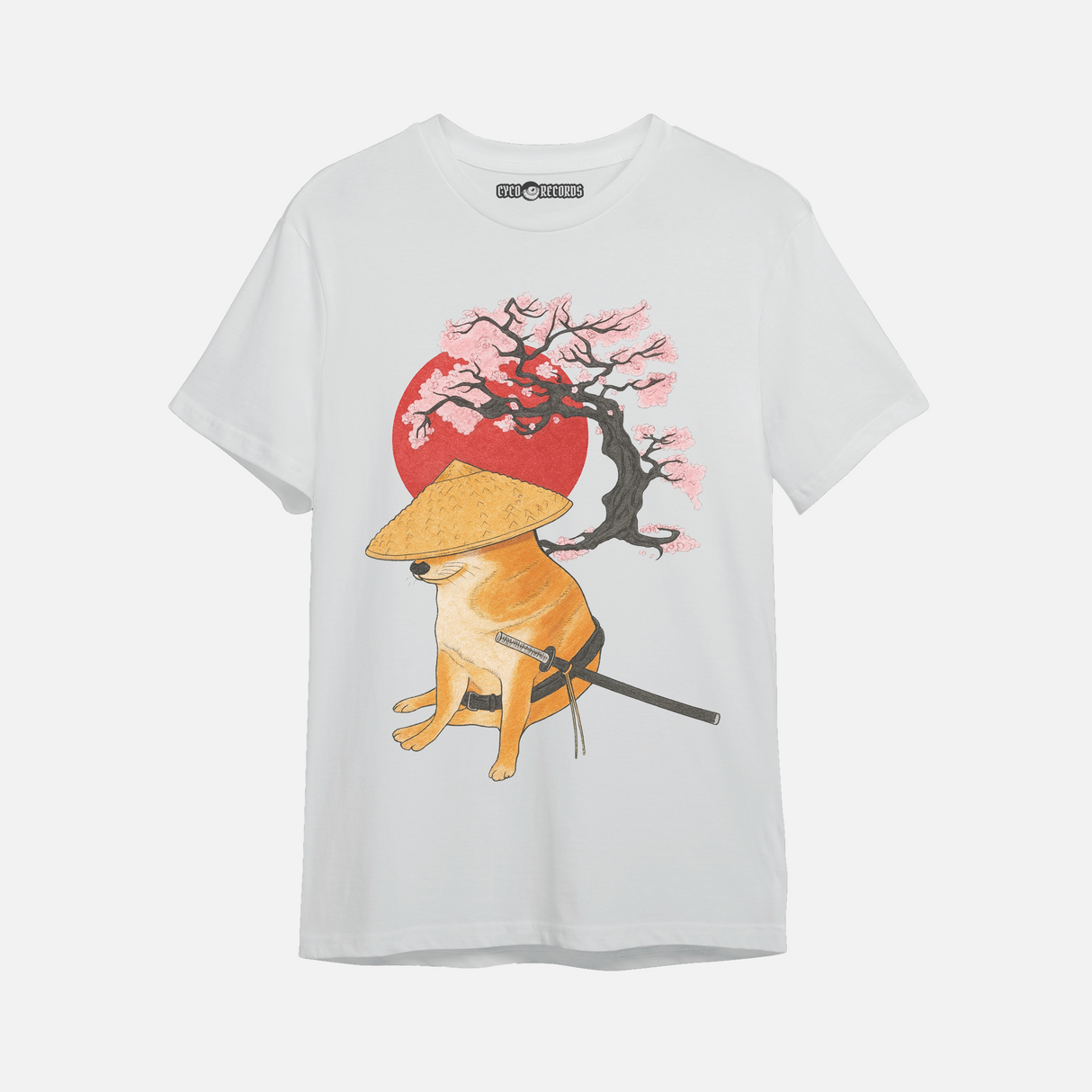Meme - Samurai Cheems - Polera