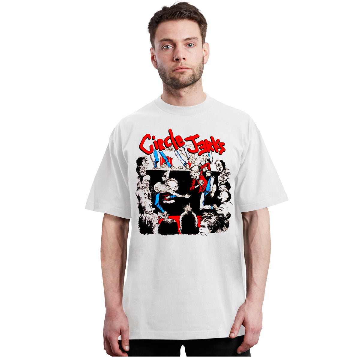 Circle jerks - Concerte colors - Polera