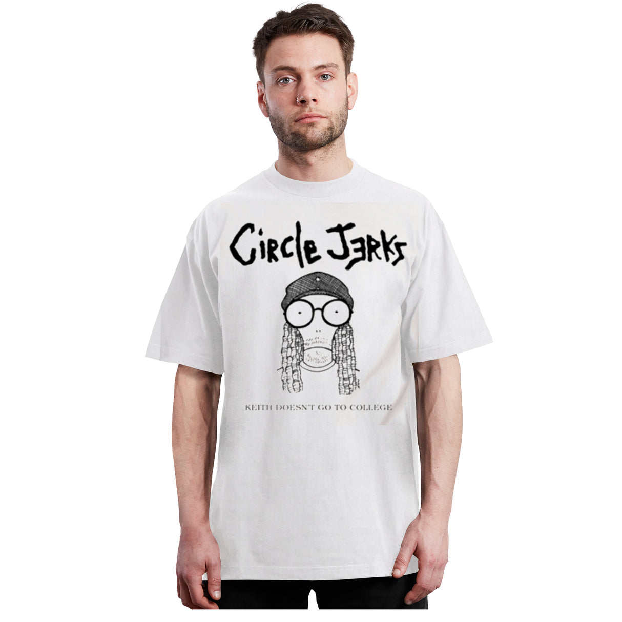 Circle Jerks - Keith Doesnt go to college - Polera