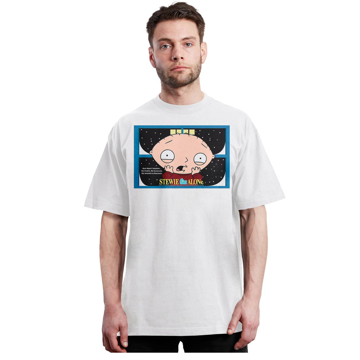 Family guy - Stewei home alone - Polera