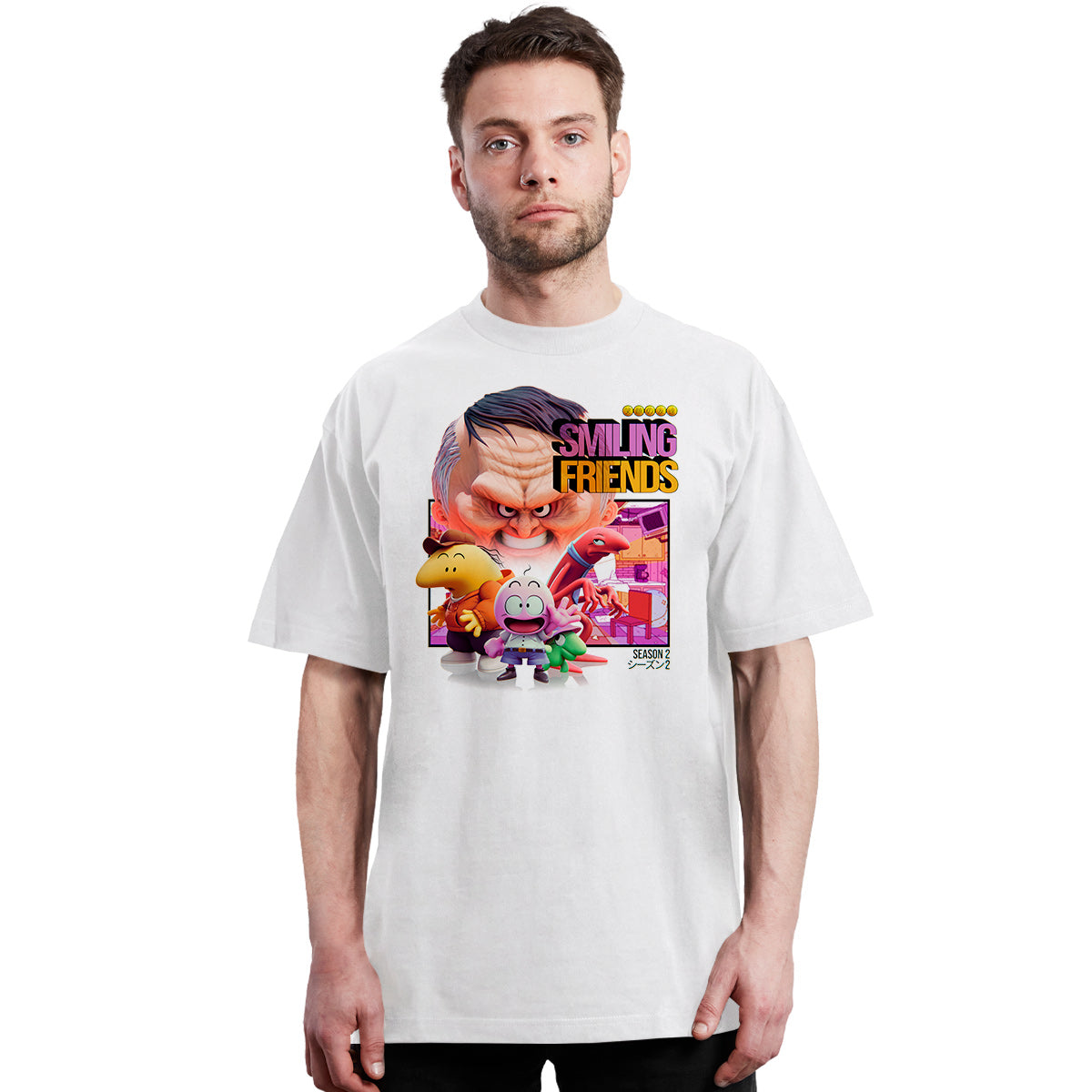 Smiling Friends - Dragon ball - Polera