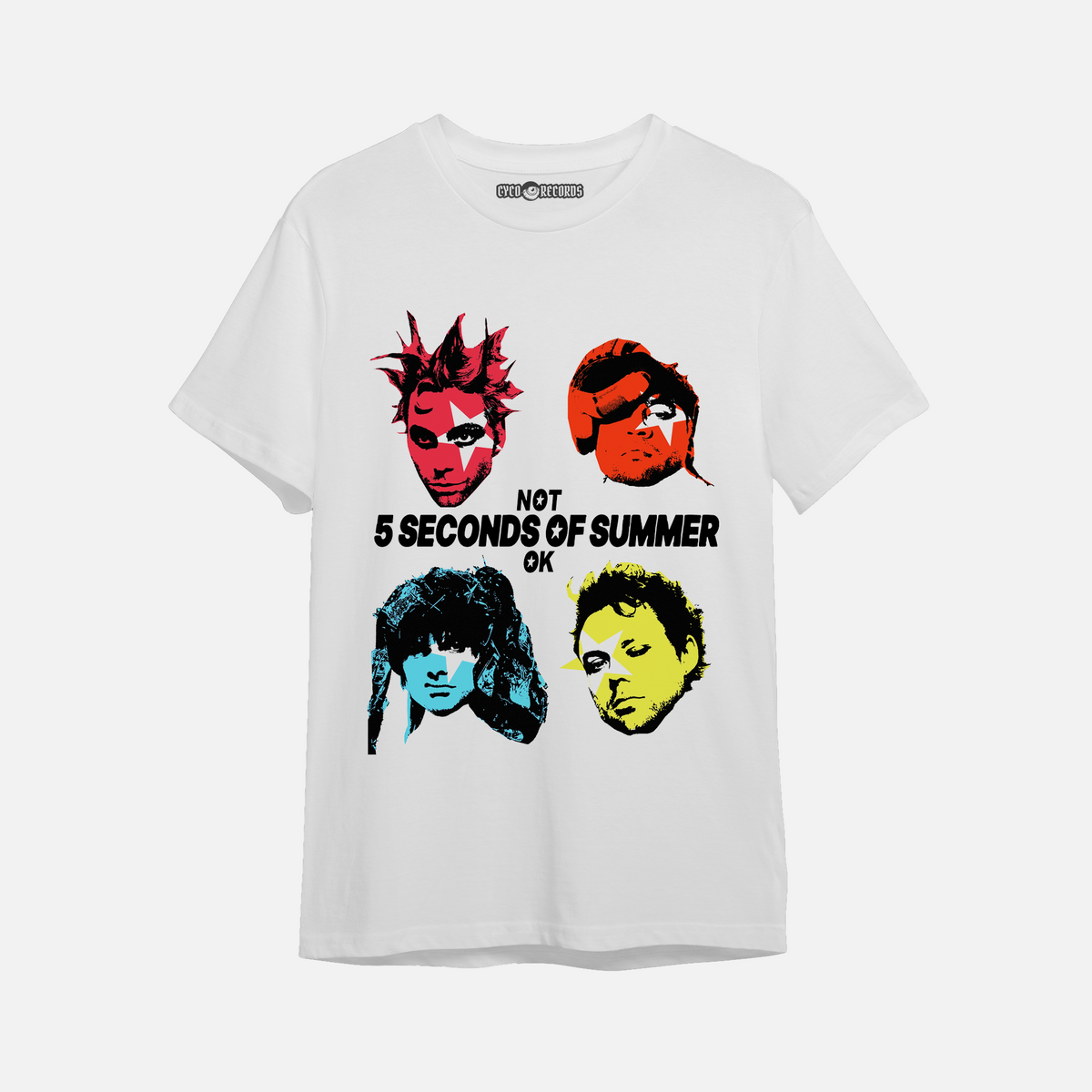 5 Seconds to Summer - Caras Not Ok - Polera
