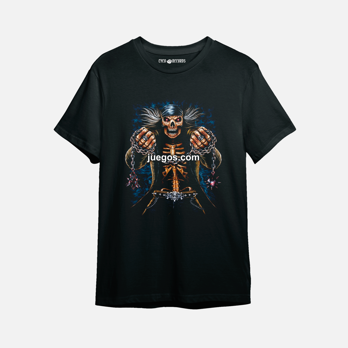 Calavera - Juegos Com - Polera