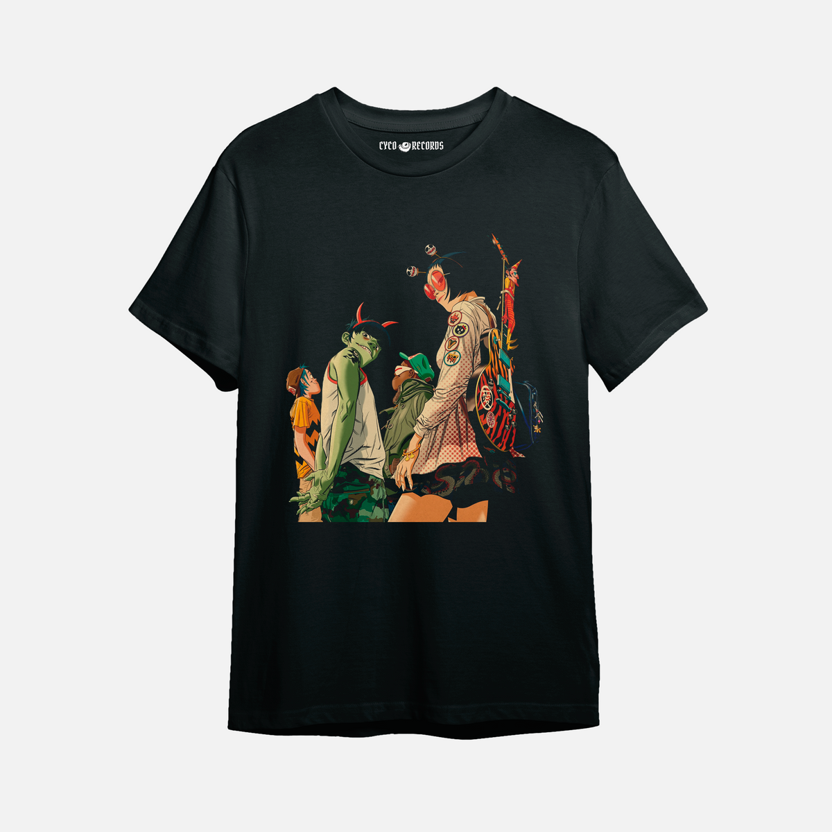 Gorillaz - Textless - Polera