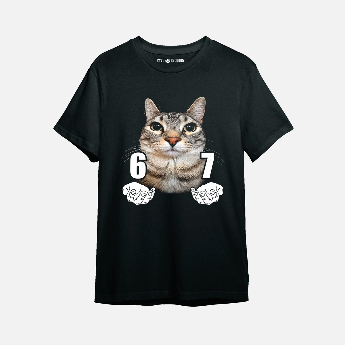 Meme - Gato Six Seven - Polera