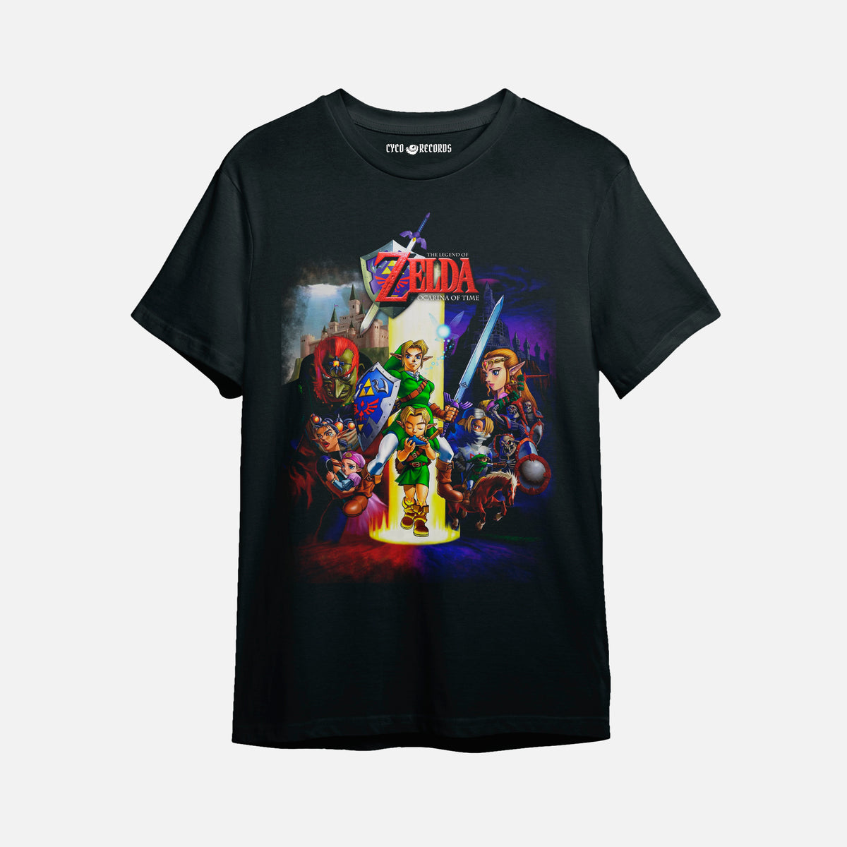 The Legend of Zelda - Ocarina of Time Poste Vintage  - Polera