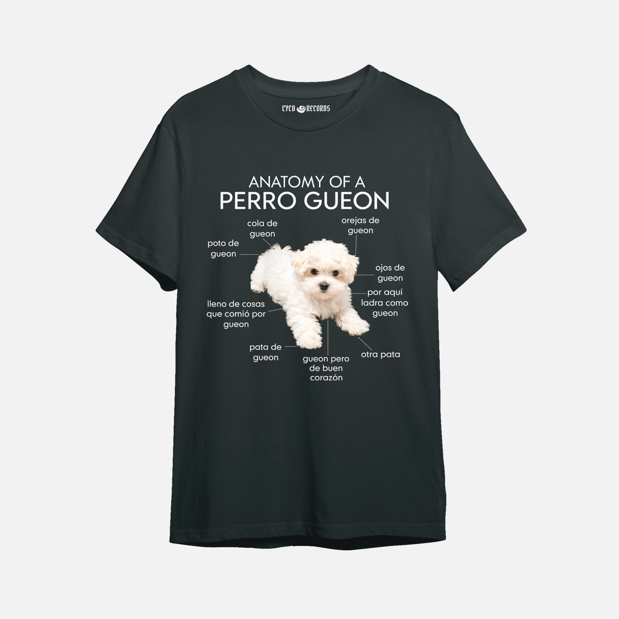 Perro - Gueon - Polera negra