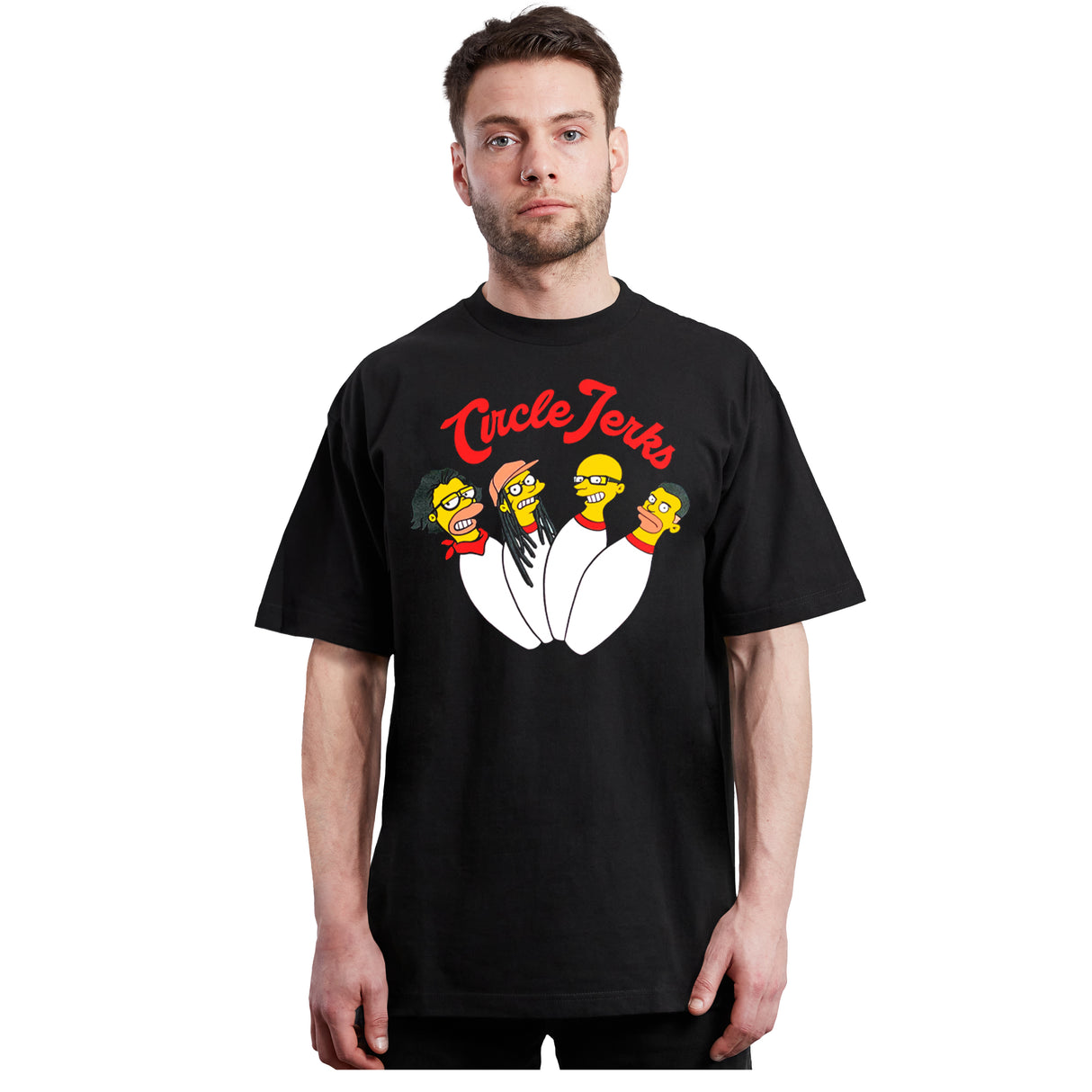 Circle Jerks - Simpsons Bowling Band - Polera