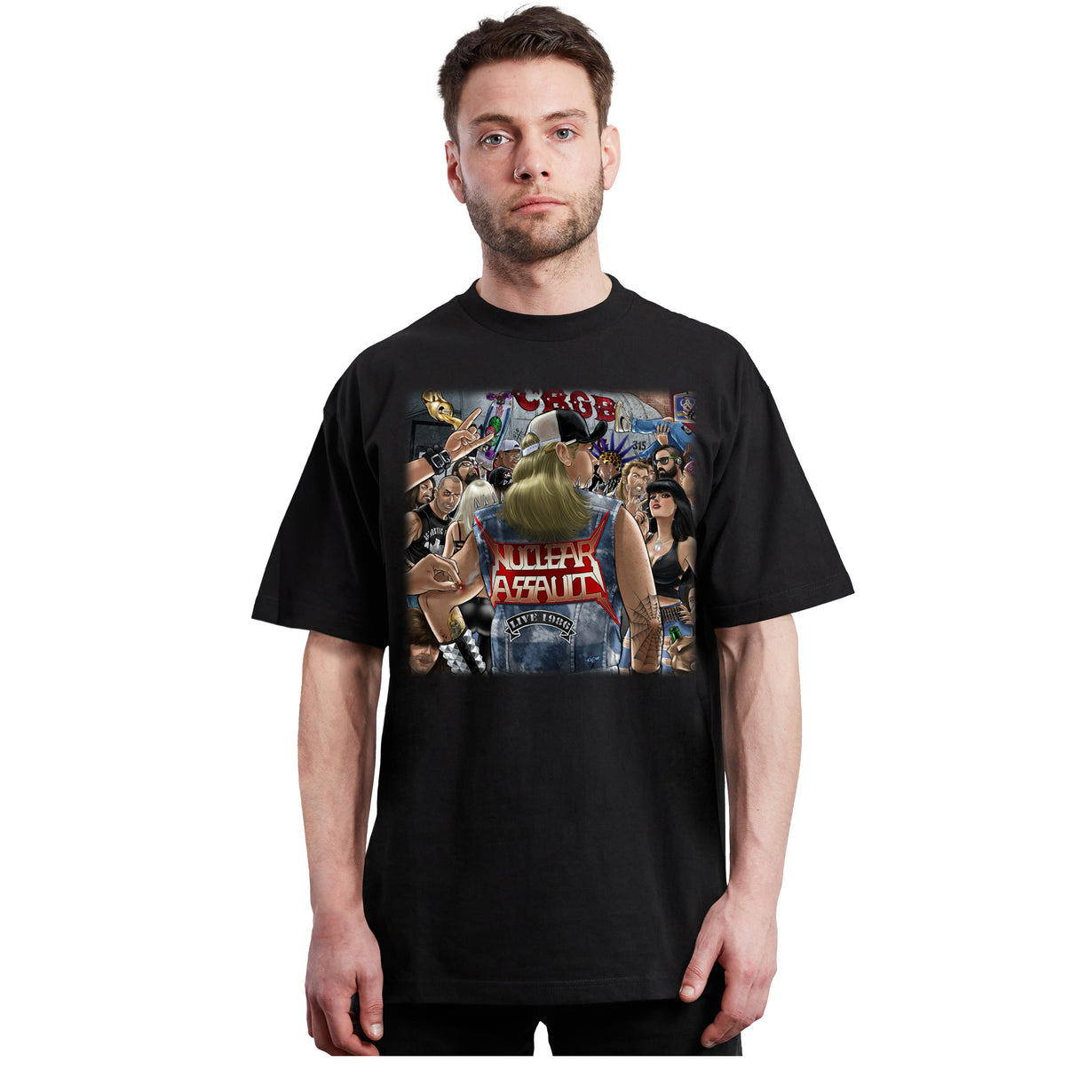 Nuclear Assault - Live 1986 - Polera