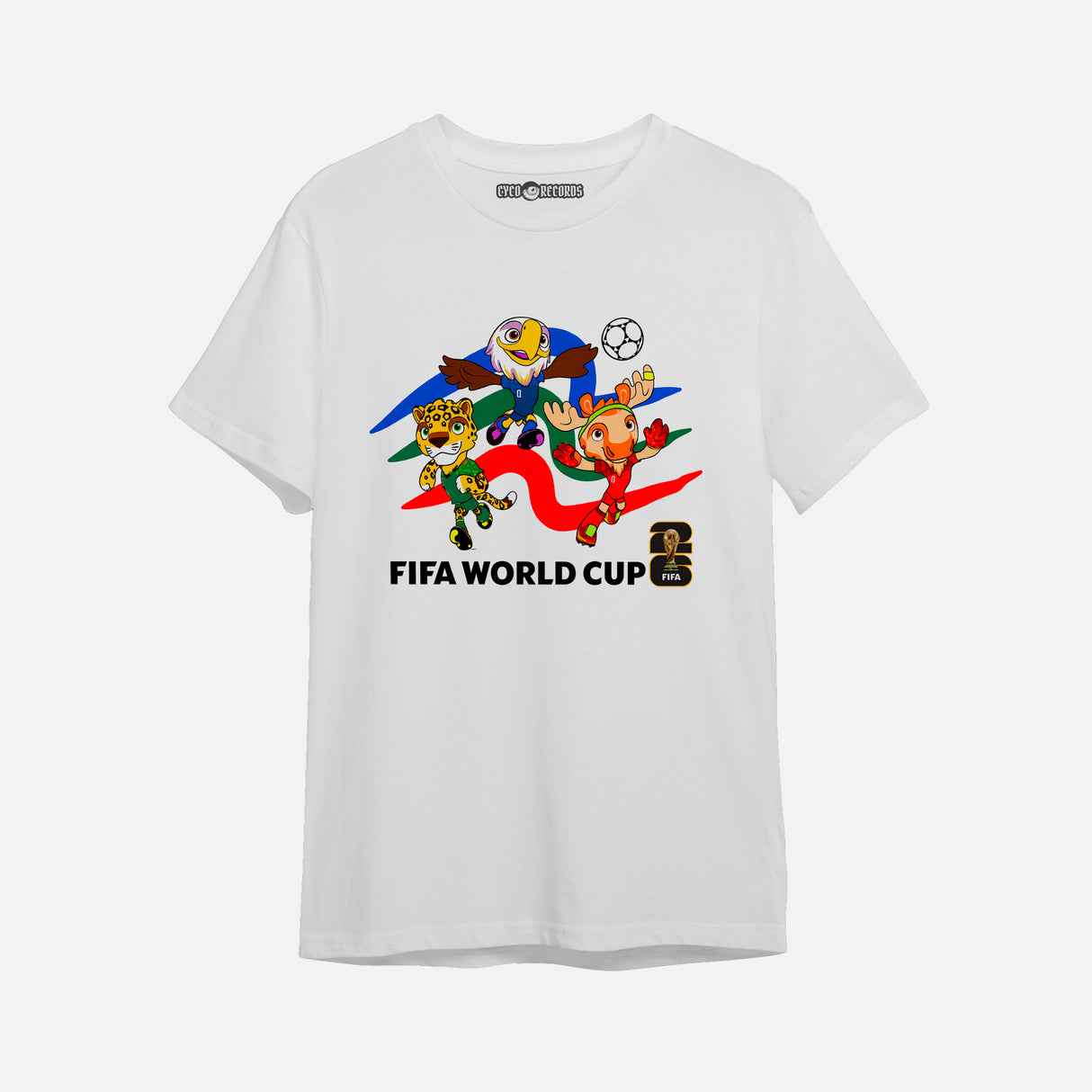 Mundial 2026 - Mascotas 2 - Polera Blanca