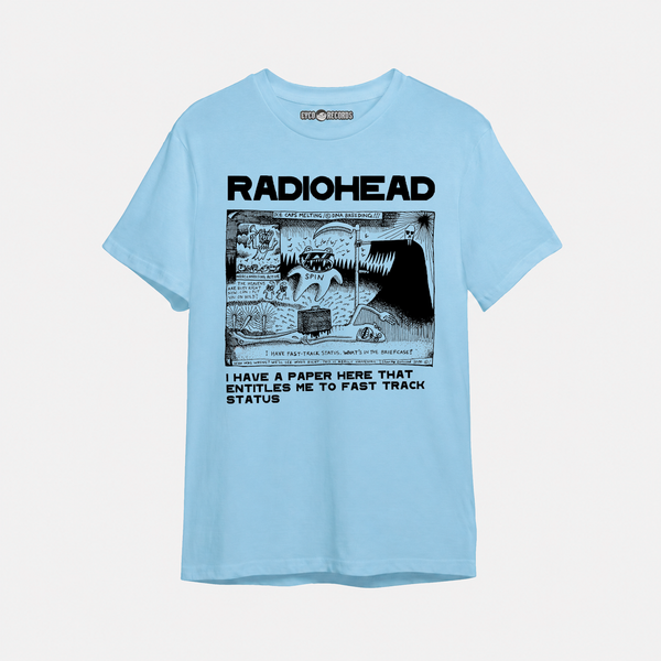 Radiohead - Ice Caps Melting - Polera Celeste