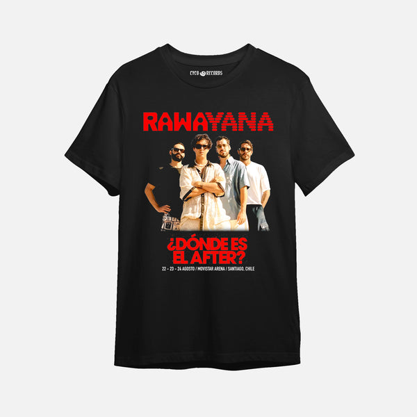 Rawayana - Donde es el after - TOUR - polera