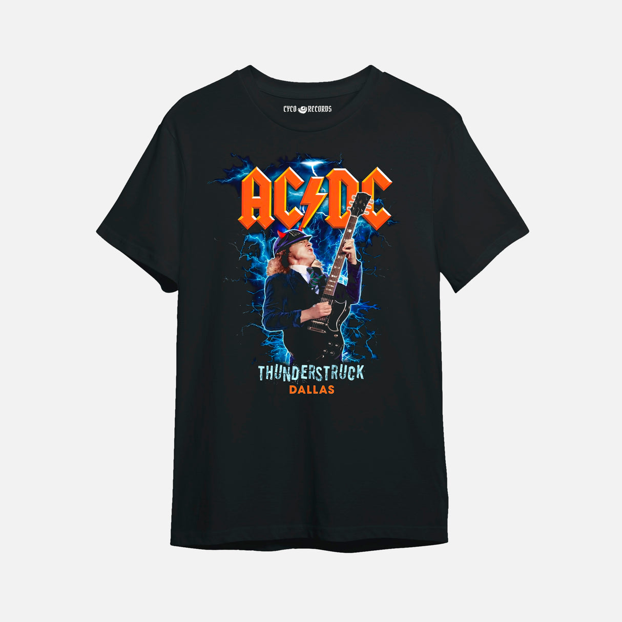 AC DC - Thunderstruck Dallas - Polera