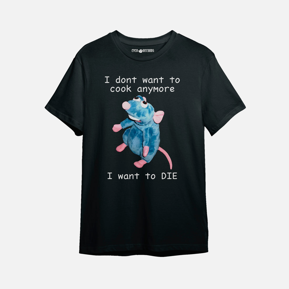 Meme - Ratatouille i Want to Die - Polera