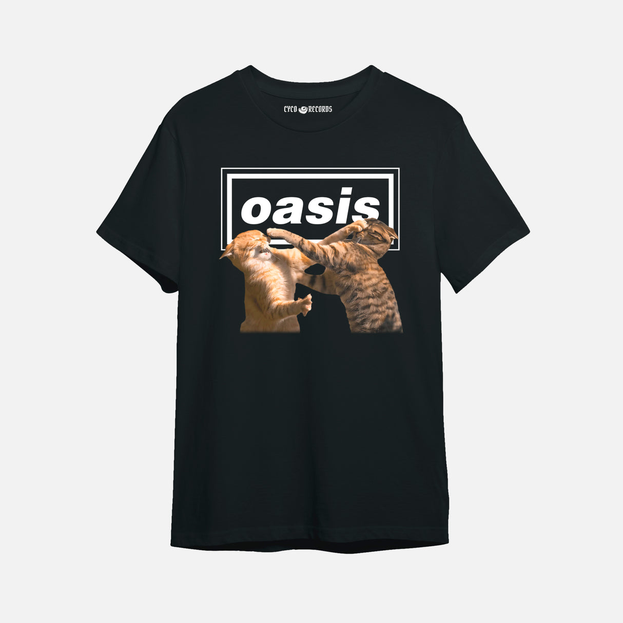 Oasis - Gatos Peliando - Negra