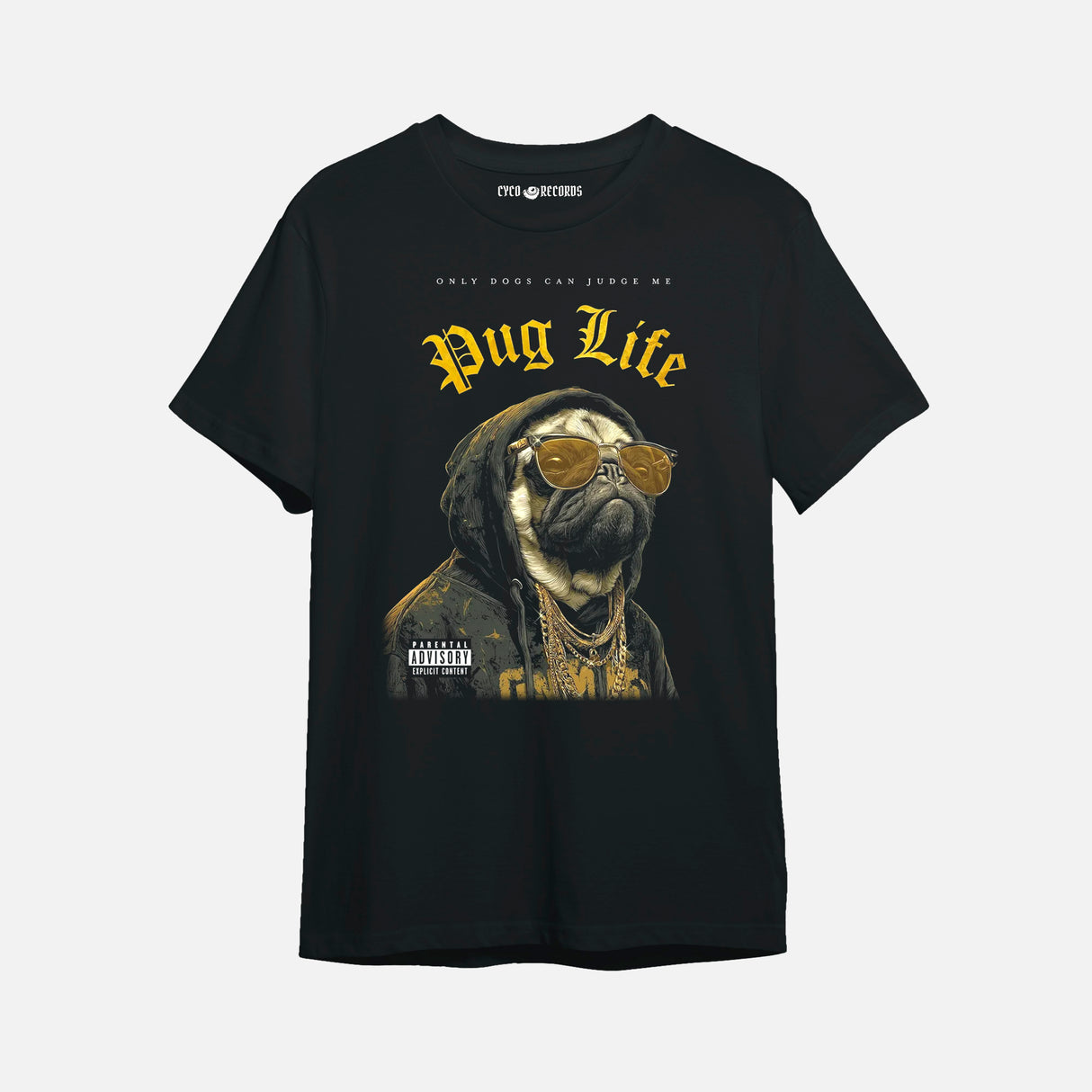 Perros - Pug Life Hoddie - Polera