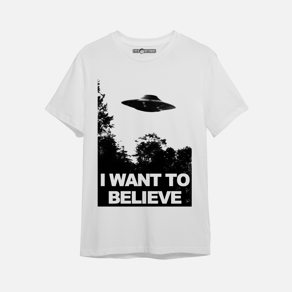 X Files - I Want To Believe - Polera Blanca
