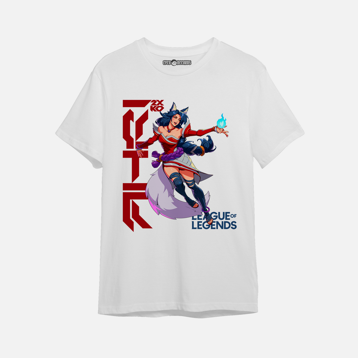League Of Legends - Ahri - Polera Blanca
