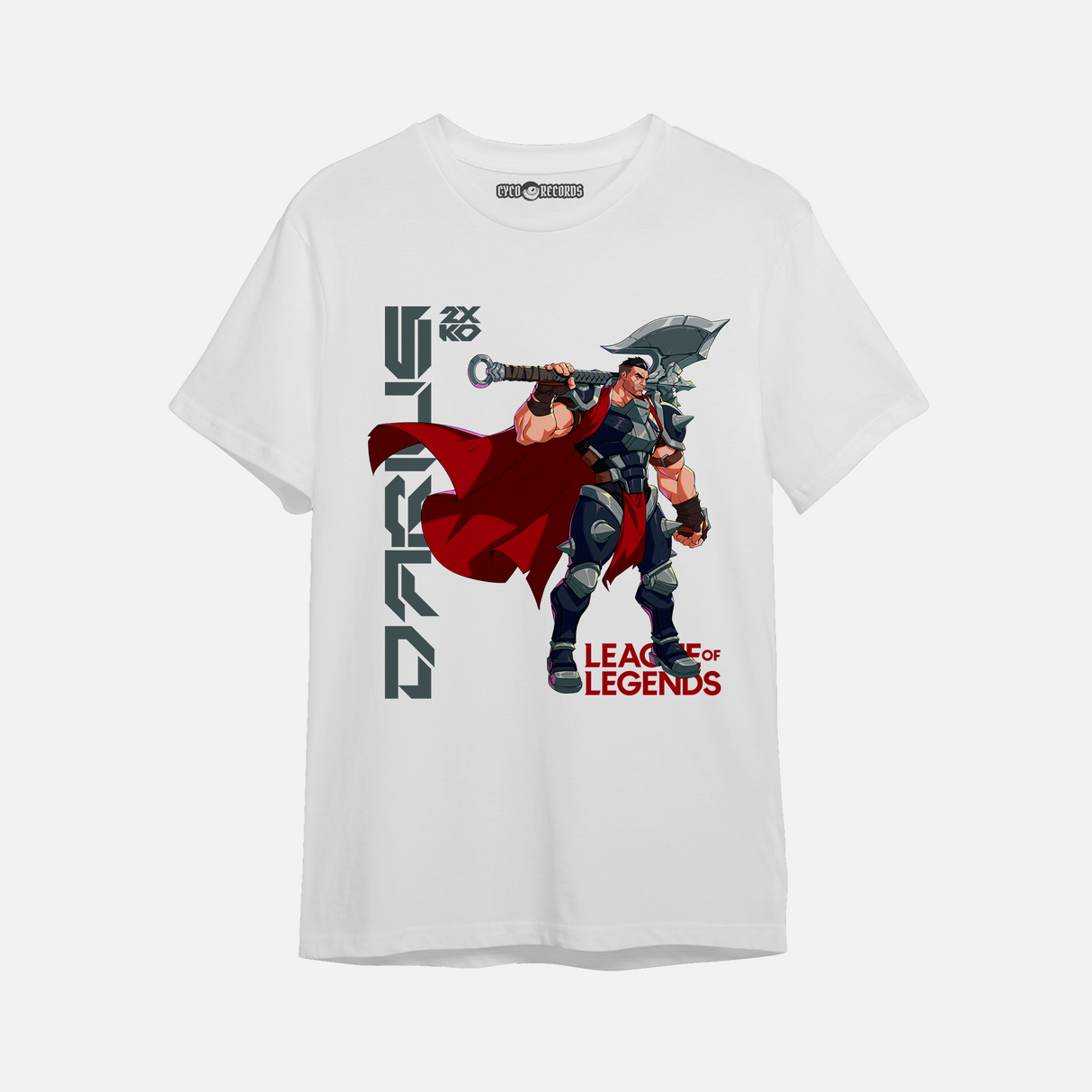 League Of Legends - Darius - Polera Blanca