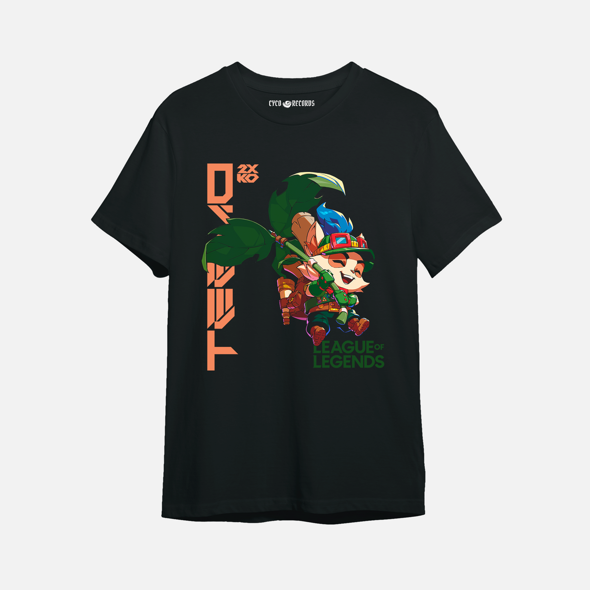 League Of Legends - Teemo - Polera Negra