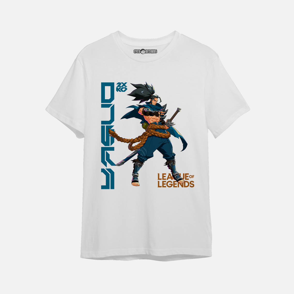 League Of Legends - Yasuo - Polera Blanca