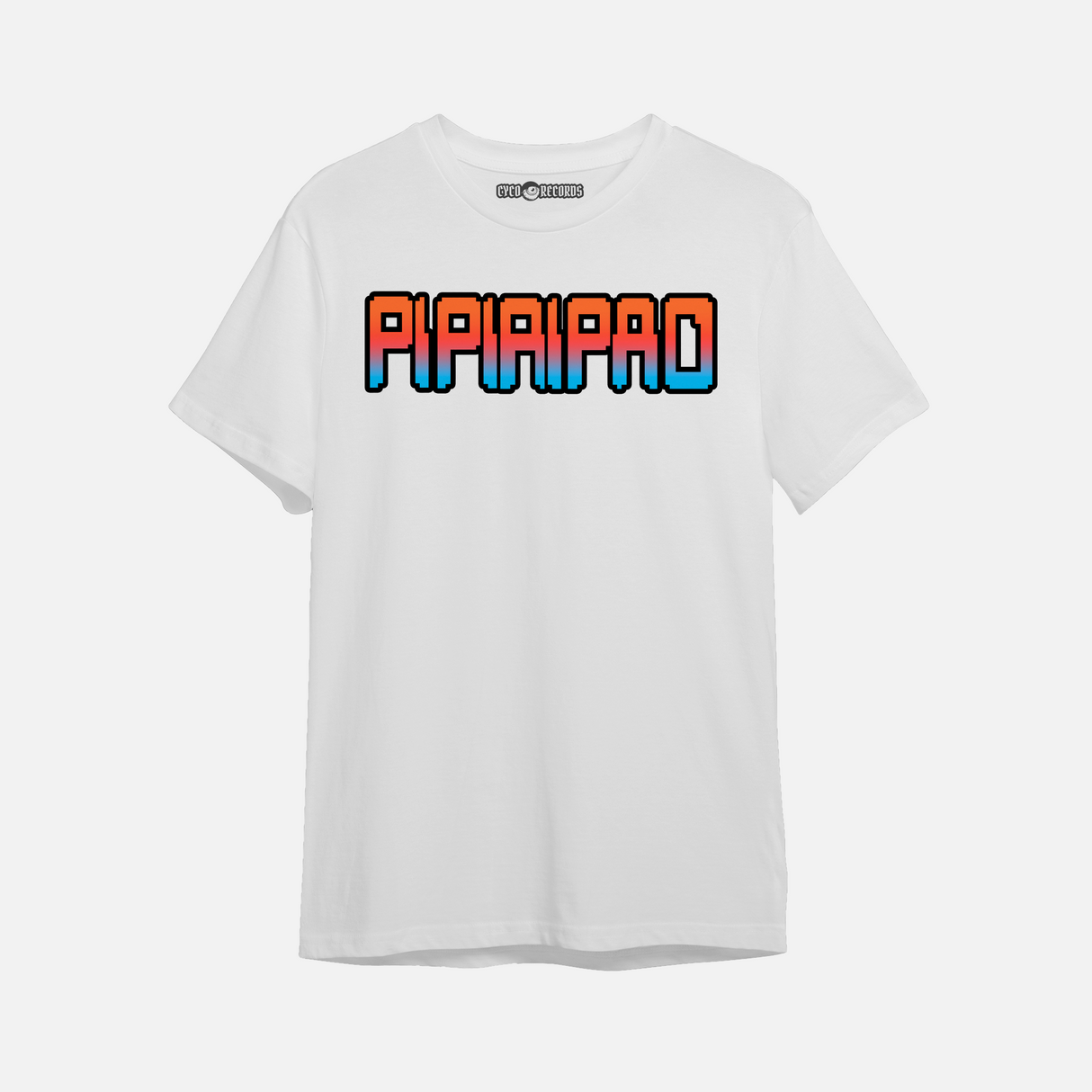 Pipiripao - Logo Retro - Polera Blanca