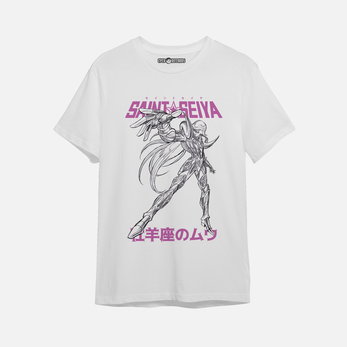 Saint Seiya - Los Caballeros del Zodiaco - Aries Mu - Polera