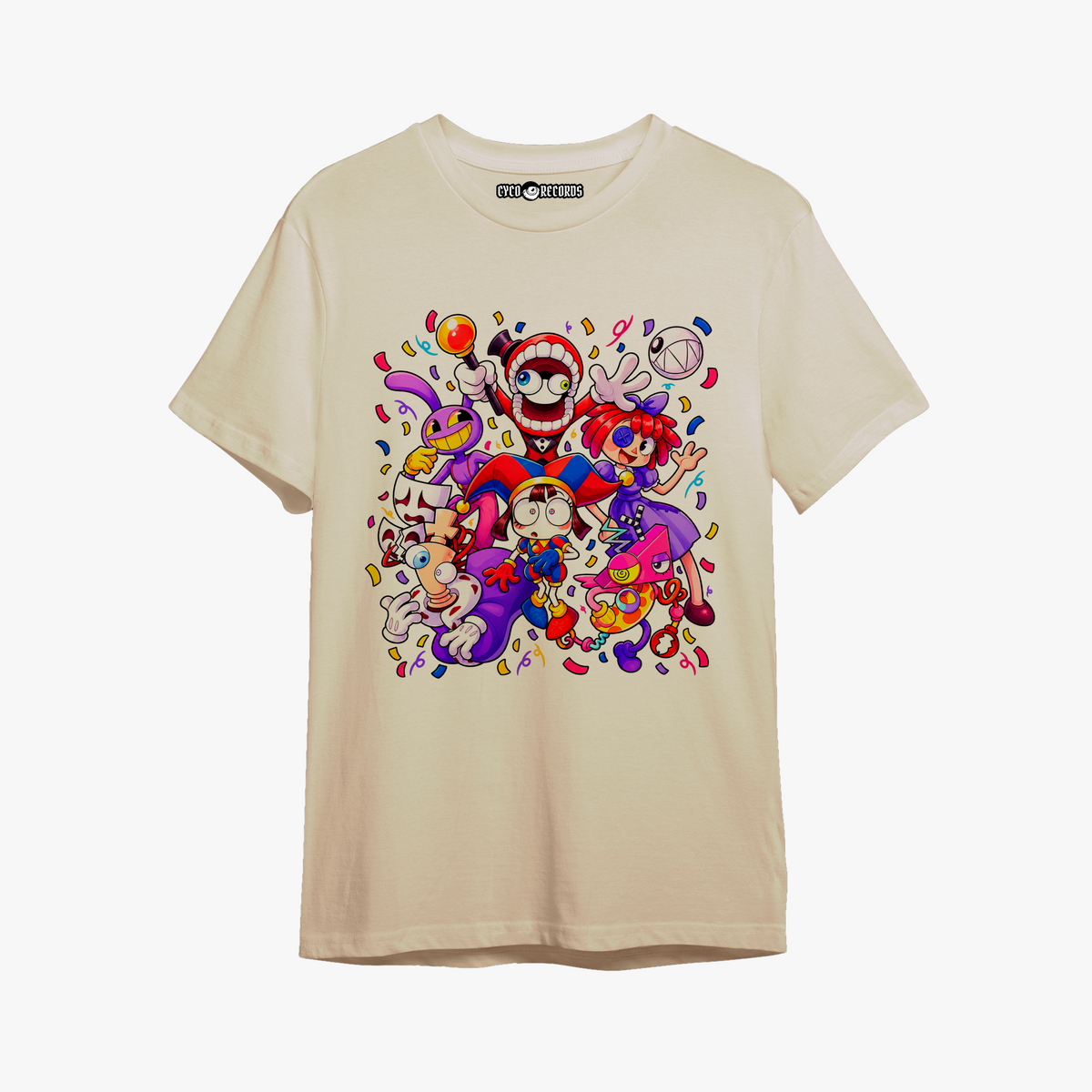 Digital Circus - Grupo - Polera
