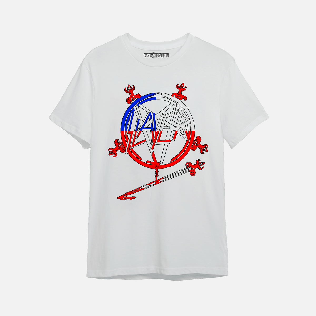 Slayer Chile -  Polera Blanca