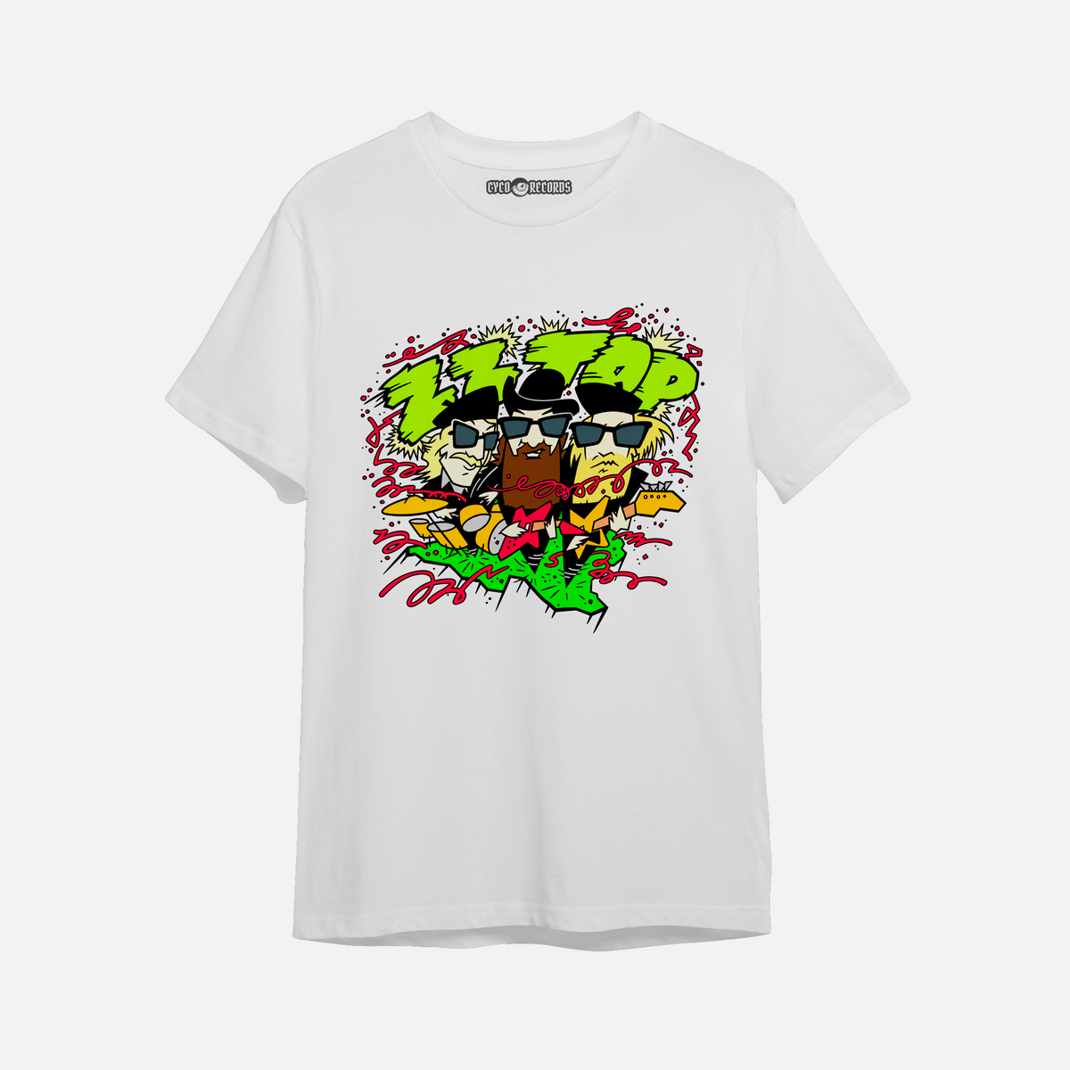 ZZ Top - Cartoon - Polera