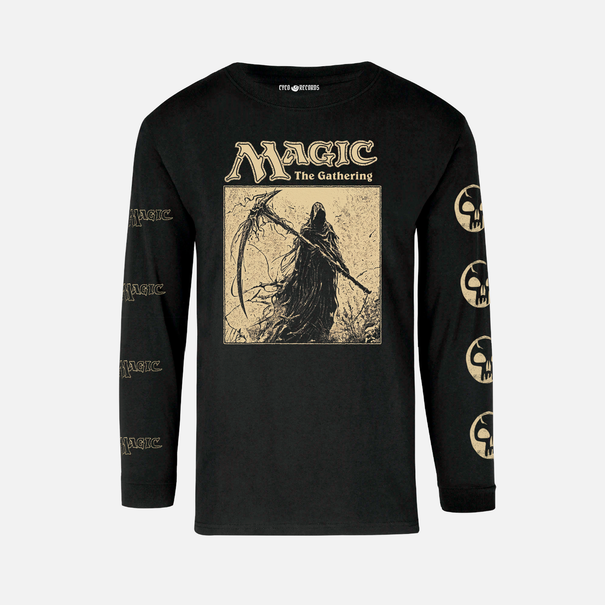 Magic The Gathering - Death - Polera Manga Larga
