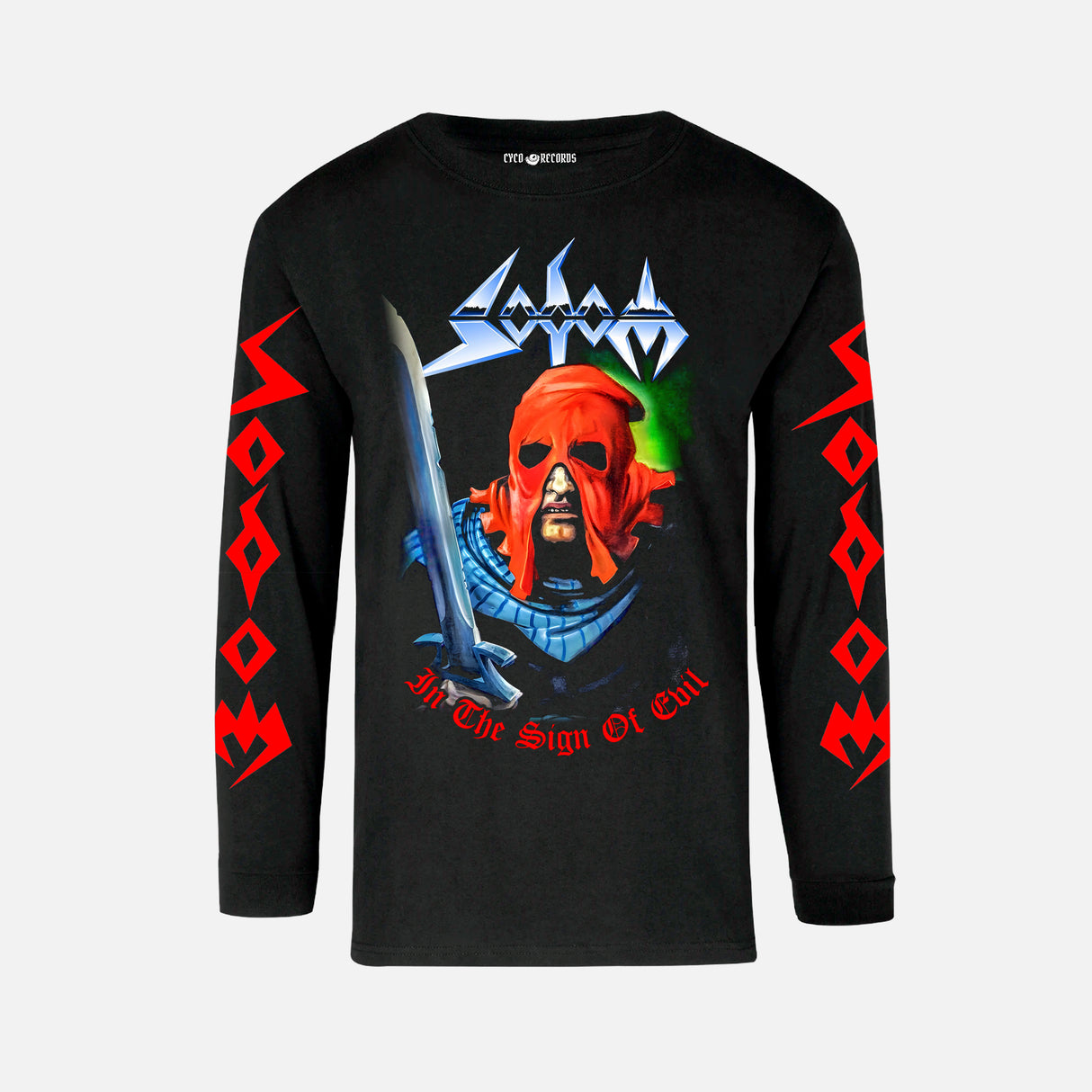 sodom - in the Sign of Evil - Polera Manga Larga