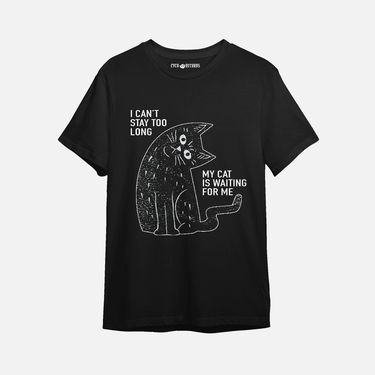 Meme - Gatos  - I Cant Stay - Polera